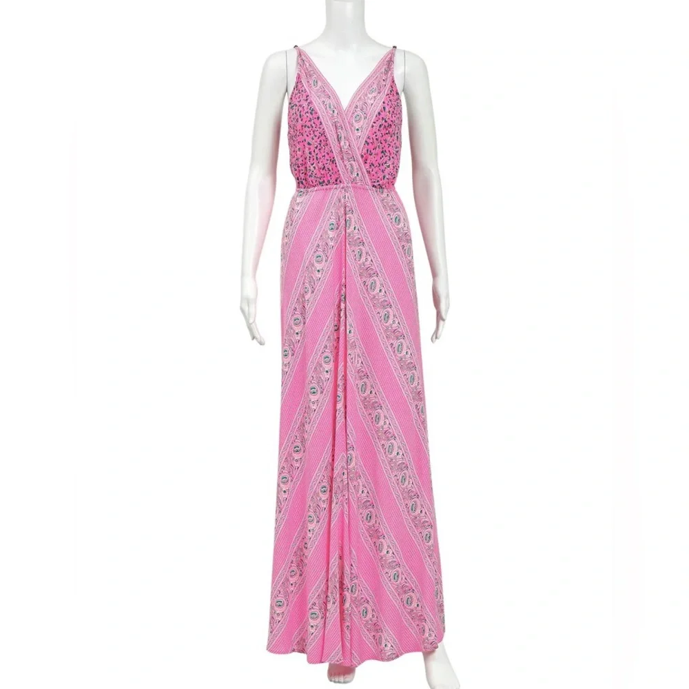 TIGERLILY Malia Pink Floral Maxi Dress RRP$249 - Picture 11 of 16
